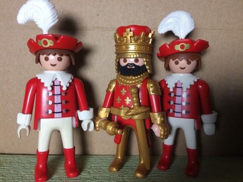 Playmobil roi soldats custom - soldats,