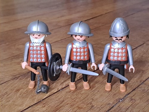 Playmobil soldat moyen âge - soldat, moyen-âge